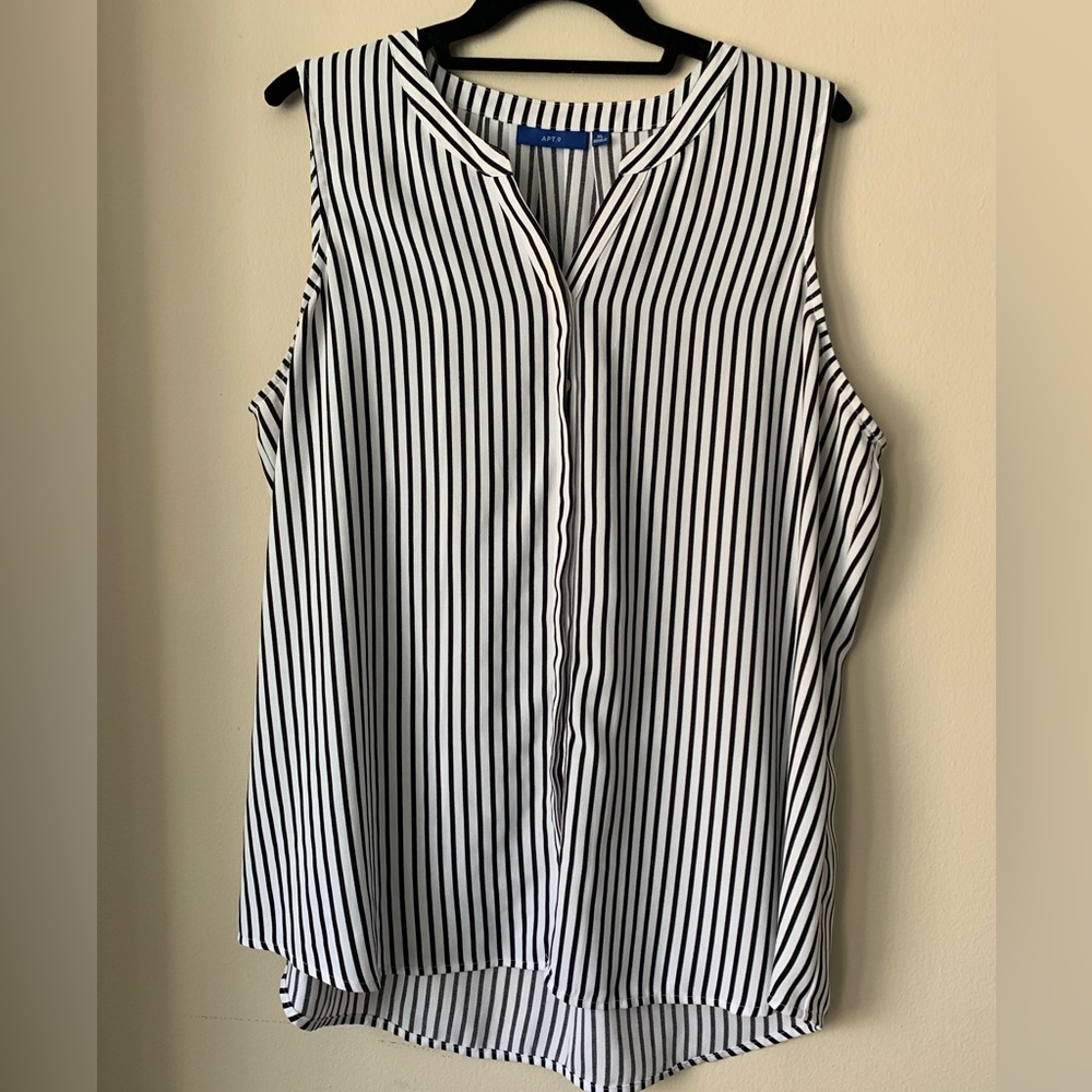 Apt. 9 Sleeveless Blouse, size XL